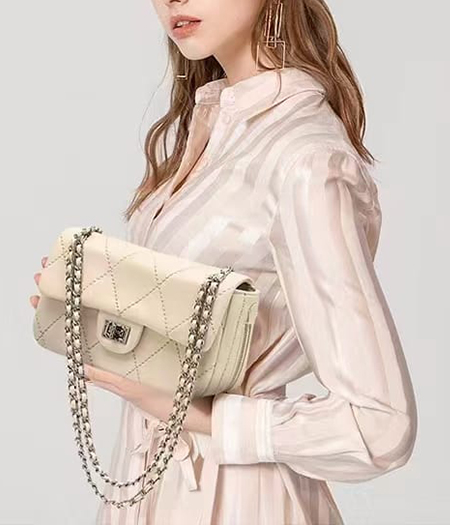 LA Front Flap Bag (Cream White)