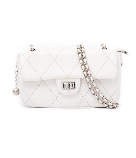 LA Front Flap Bag (Cream White)